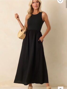 Z Supply Charlotte Rib Midi Dress